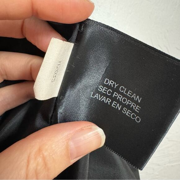 Michael Kors Charcoal Grey Wool Pea Coat Womens S Classic Warm Winter Short Fall - Picture 4 of 9